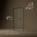 Kohler 709082-10L-BL Rely 3/8 Shower Door 77X48 Hdl/Tb,Sn