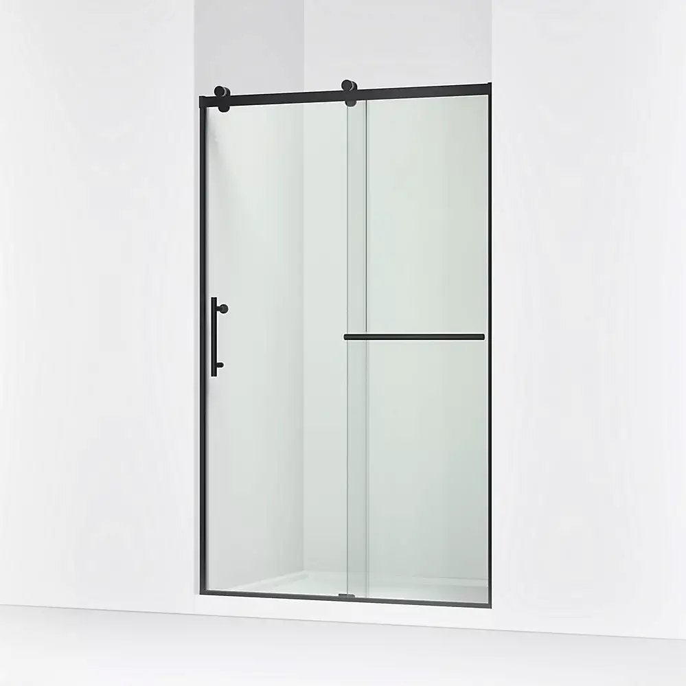 Kohler 709082-10L-BL Rely 3/8 Shower Door 77X48 Hdl/Tb,Sn