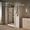 Kohler 709082-10L-BNK Rely 3/8 Shower Door 77X48 Hdl/Tb,Sn