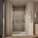 Kohler 709082-10L-BNK Rely 3/8 Shower Door 77X48 Hdl/Tb,Sn