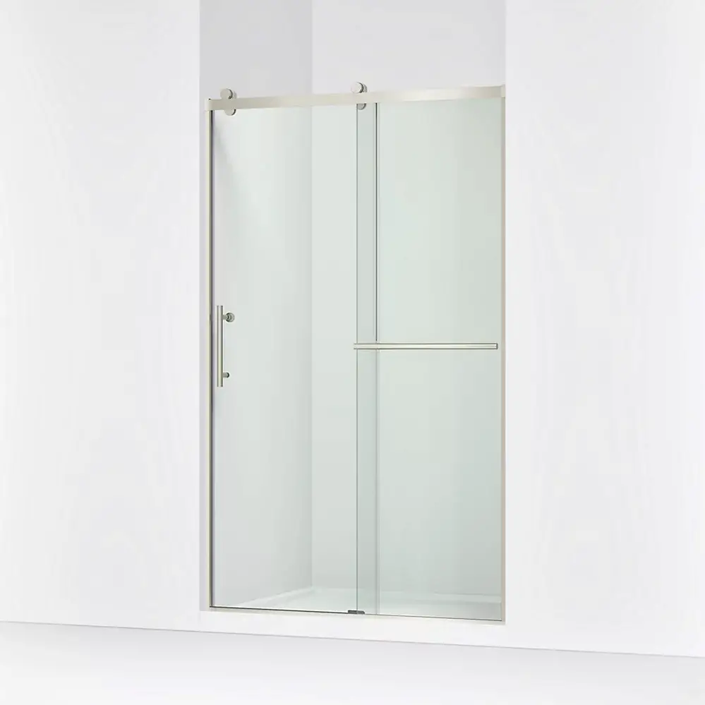 Kohler 709082-10L-BNK Rely 3/8 Shower Door 77X48 Hdl/Tb,Sn