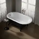 Kohler 710-P5-0 Iron Works Historic Bath Iron Gate Back