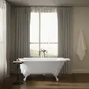 Kohler 710-W-0 Iron Works Historic Bath, White Back
