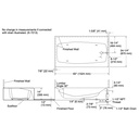 Kohler 714-96 Villager 5' Bath/Rgt X-4 Ledge