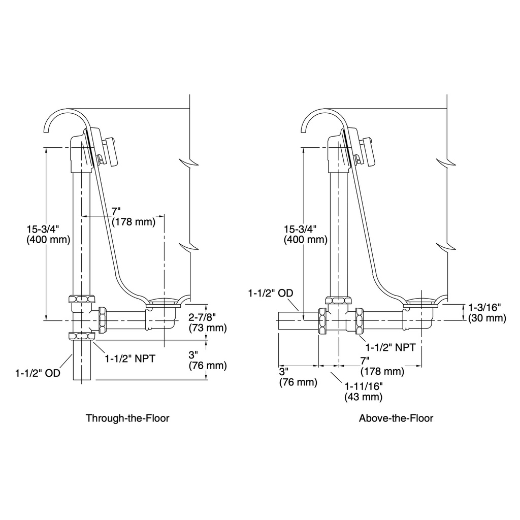Kohler 7178-BL Clearflo 1-1/2 Drn F/Revival