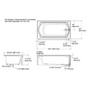 Kohler 722-0 Memoirs 5' Bath/Rh