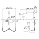 Kohler 72760-BN Artifacts Widespread Spout, Column