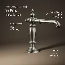 Kohler 72760-SN Artifacts Widespread Spout, Column; Polished Nickel
