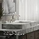 Kohler 72760-SN Artifacts Widespread Spout, Column; Polished Nickel