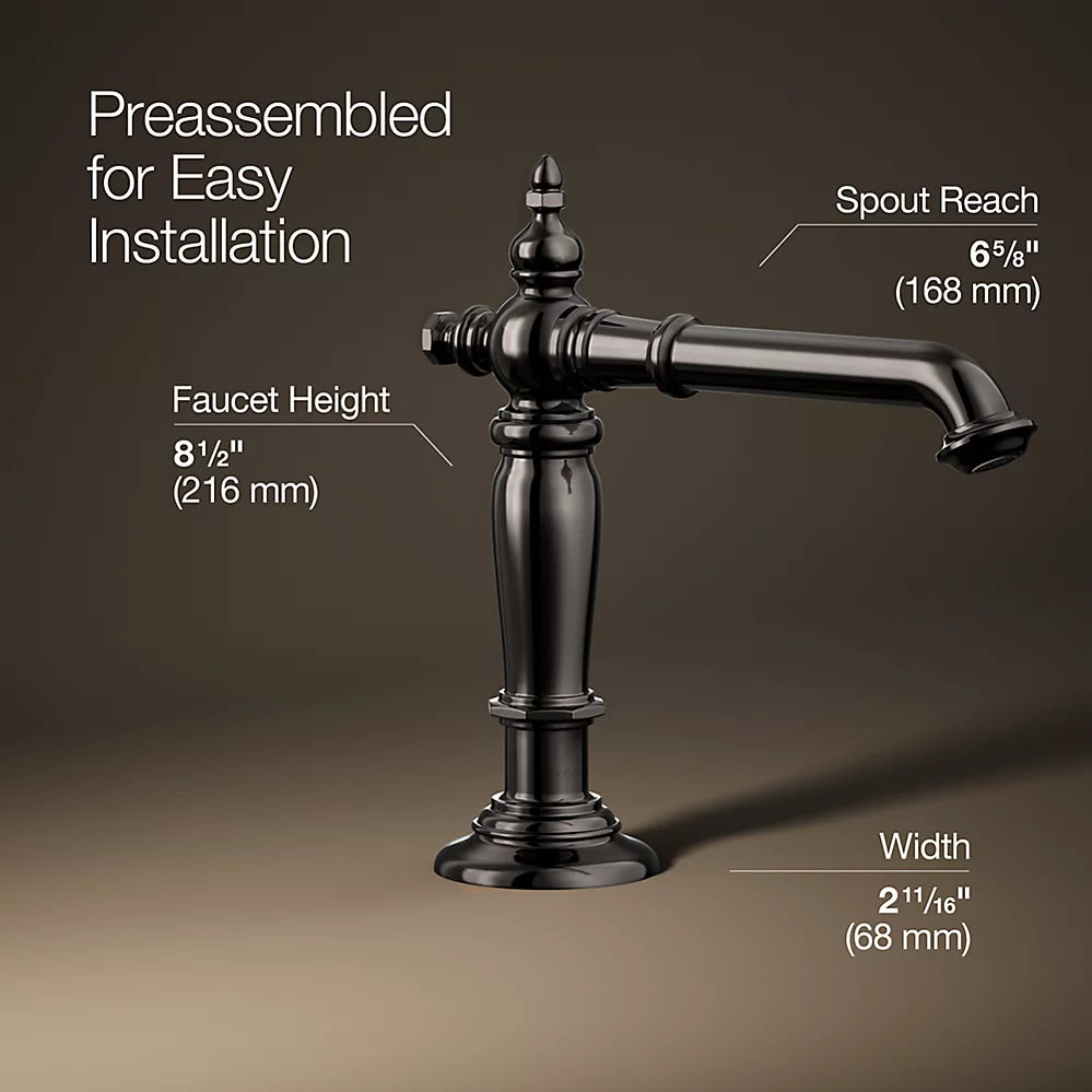 Kohler 72760-TT Artifacts Widespread Spout Column