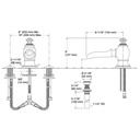 Kohler 72761-AF Artifacts Widespread Spout Flume