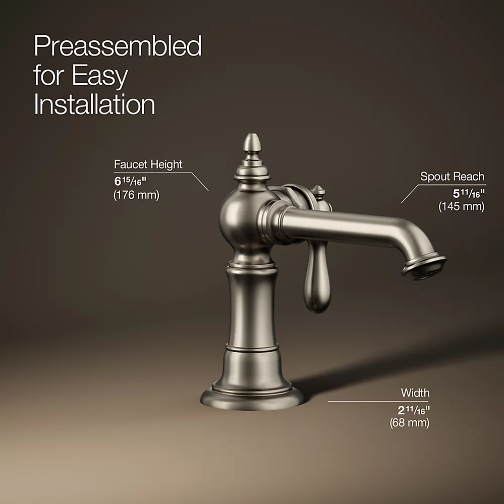 Kohler 72762-9M-BN Artifacts Single-Handle Faucet