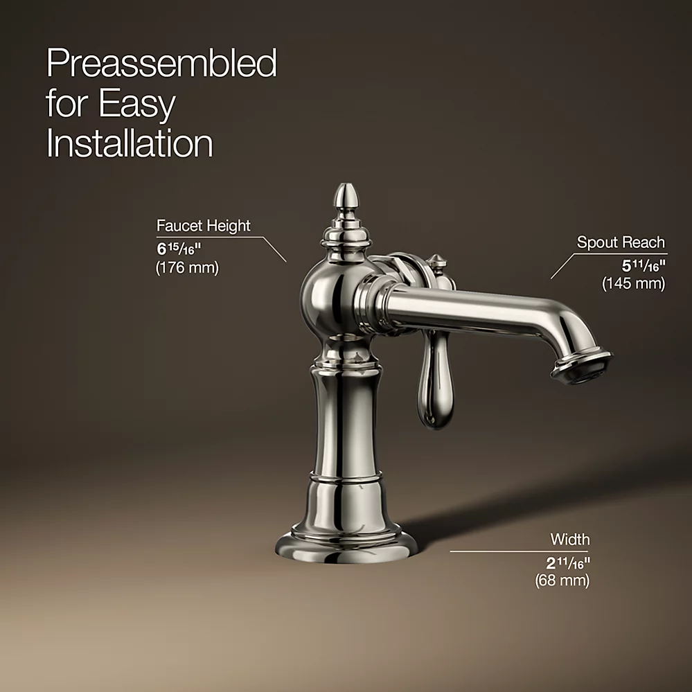 Kohler 72762-9M-SN Artifacts Single-Handle Faucet