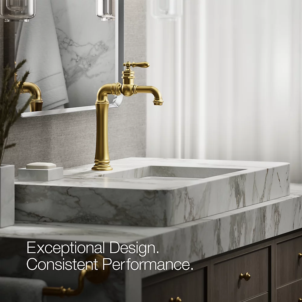 Kohler 72763-9M-2MB Artifacts Gentlemen'S Lavatory Faucet
