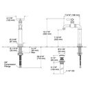 Kohler 72763-9M-BN Artifacts Gentlemen'S Lav Faucet