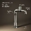 Kohler 72763-9M-SN Artifacts Gentlemen'S Lav Faucet