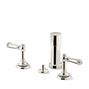 Kohler 72765-4-SN Artifacts Widespread Bidet, Lvr Hdl