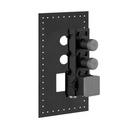 Gessi 39693 Inciso In Wall Thermostatic Rough Valve With 2 Volume Controls 1