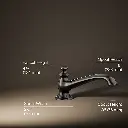 Kohler 72777-TT Artifacts Dm Bath Spout Flare