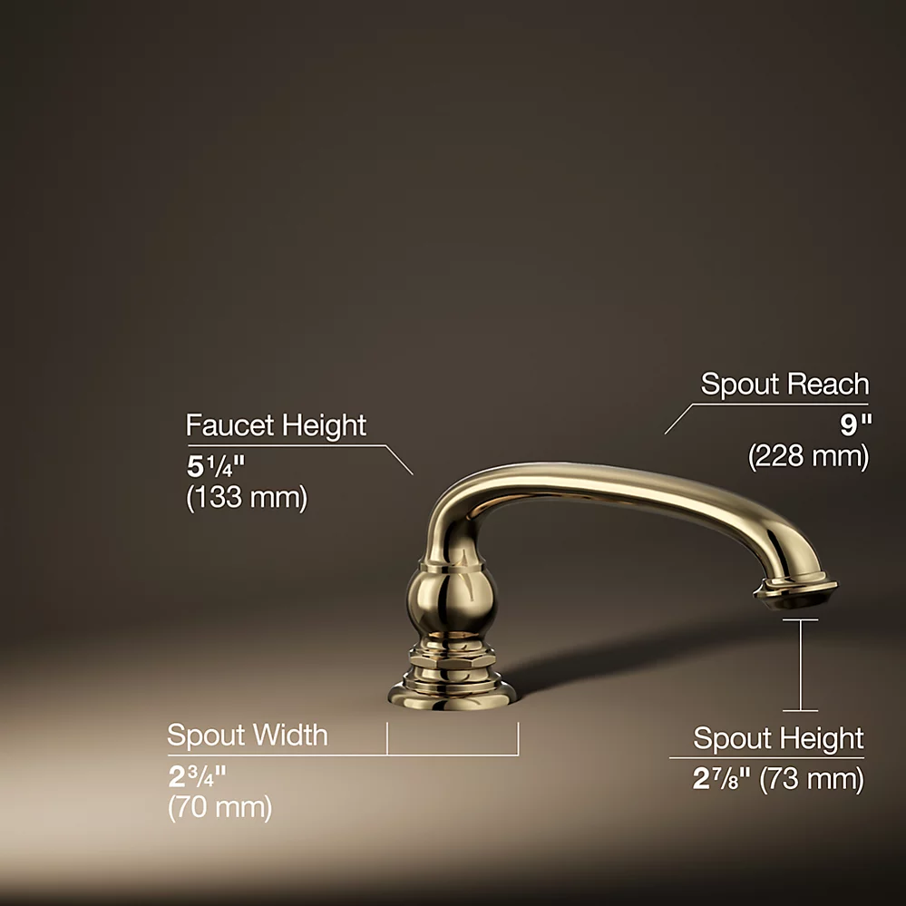 Kohler 72778-AF Artifacts Dm Bath Spout Arc