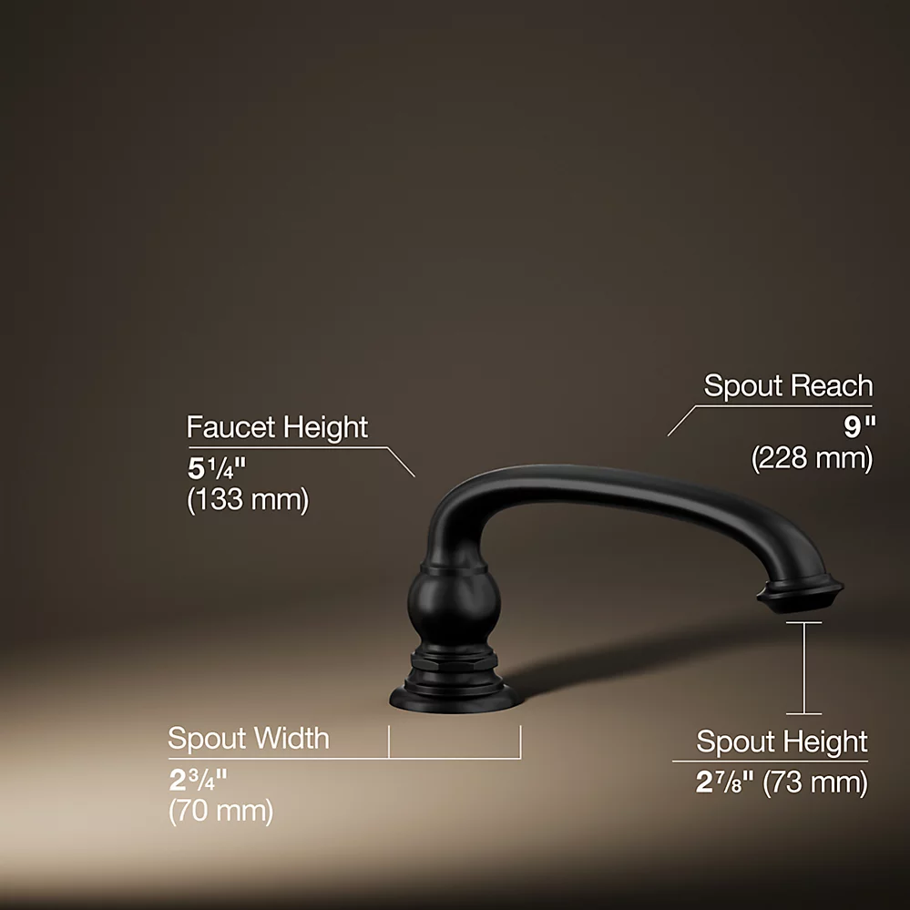 Kohler 72778-BL Artifacts Dm Bath Spout Arc
