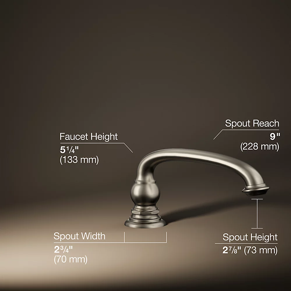 Kohler 72778-BN Artifacts Dm Bath Spout, Arc