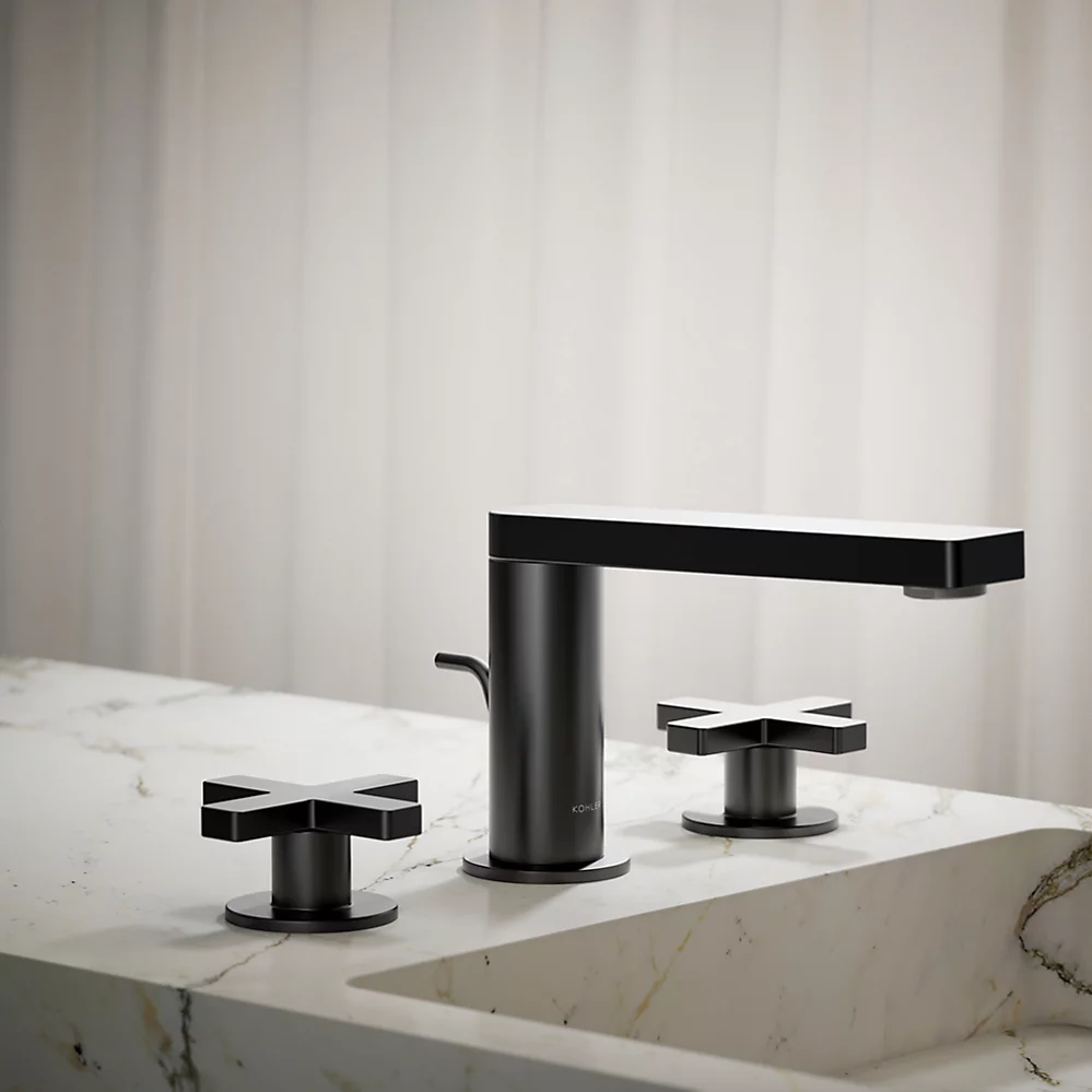 Kohler 73060-3-BL Composed Widespread Faucet Cross