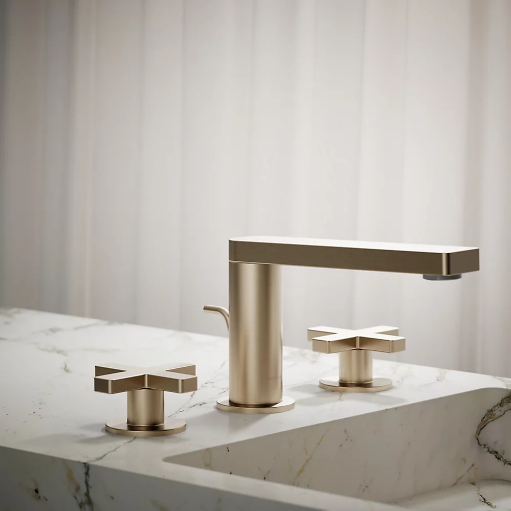 Kohler 73060-3-BV Composed Widespread Faucet Cross