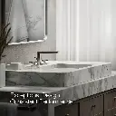 Kohler 73060-3-SN Composed Widespread Faucet Cross