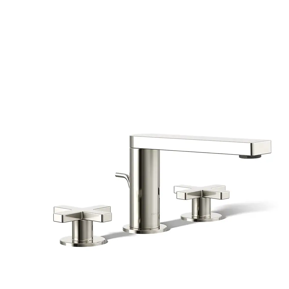Kohler 73060-3-SN Composed Widespread Faucet Cross