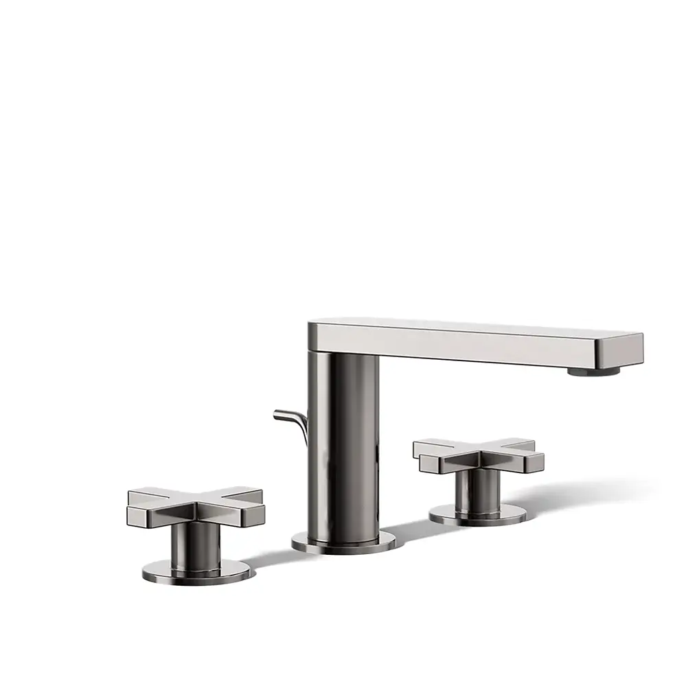Kohler 73060-3-TT Composed Widespread Faucet, Cross