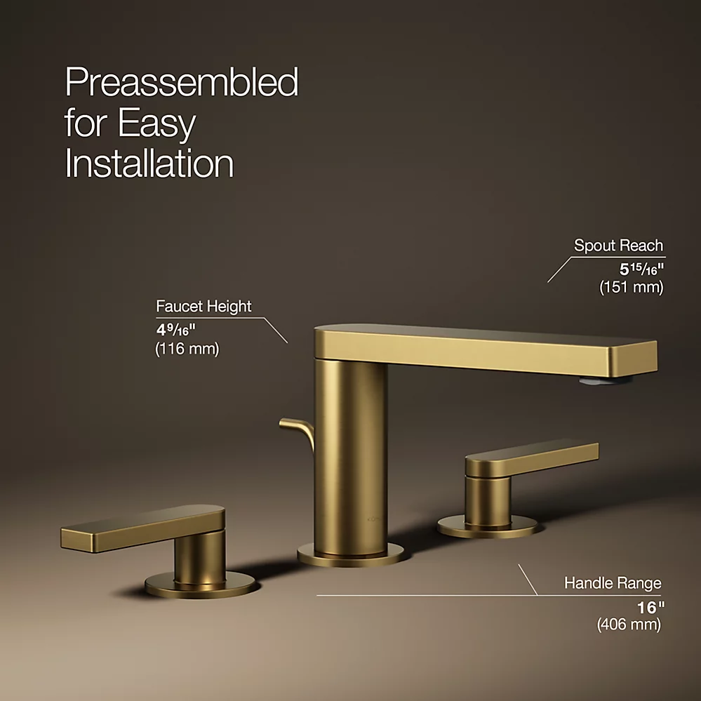 Kohler 73060-4-2MB Composed Widespread Faucet Lever