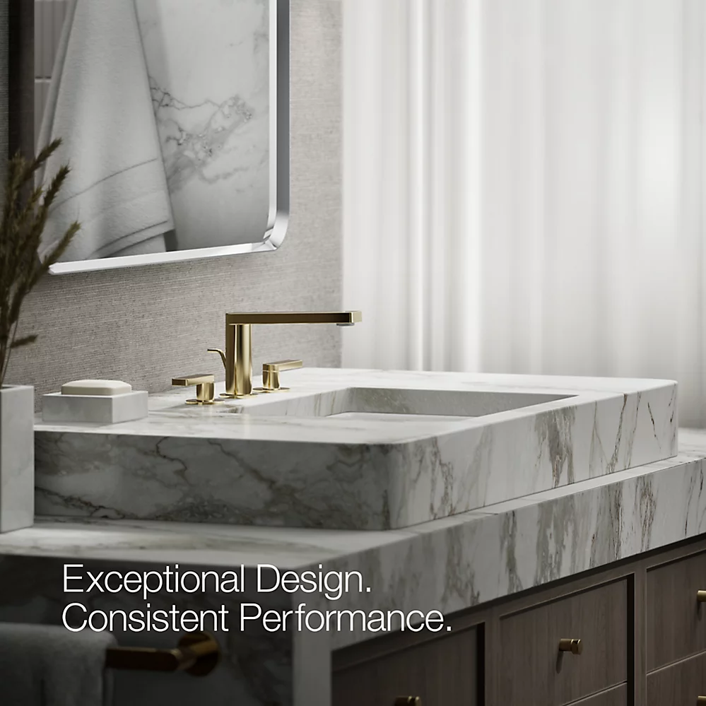 Kohler 73060-4-AF Composed Widespread Faucet Lever