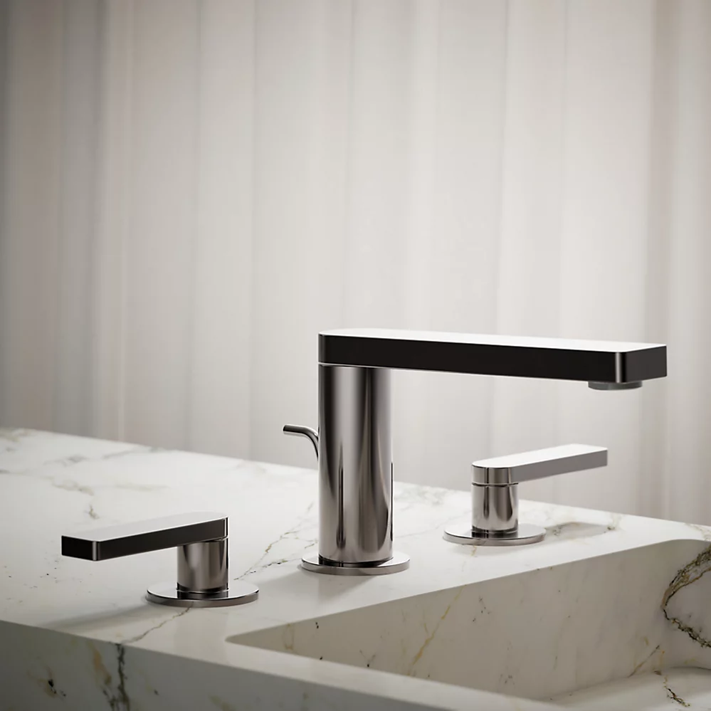 Kohler 73060-4-TT Composed Widespread Faucet, Lever