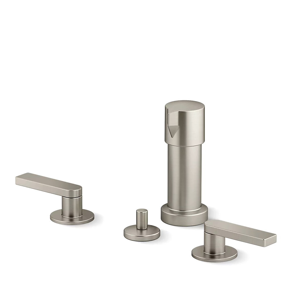Kohler 73077-4-BN Composed Widespread Bidet Faucet Lvr