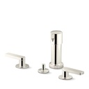 Kohler 73077-4-SN Composed Widespread Bidet Faucet Lvr