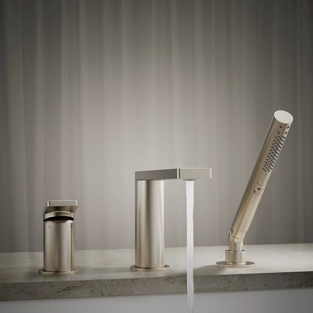 Kohler 73078-4-BN Composed 3 Hle Bath Filler & Handshower
