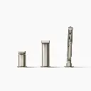 Kohler 73078-4-BN Composed 3 Hle Bath Filler & Handshower