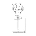 Gessi 58152 Inciso Ceiling Mounted Adjustable Showerhead Chrome 2