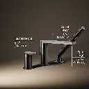Kohler 73078-4-TT Composed 3 Hole Bath Filler & Handshower