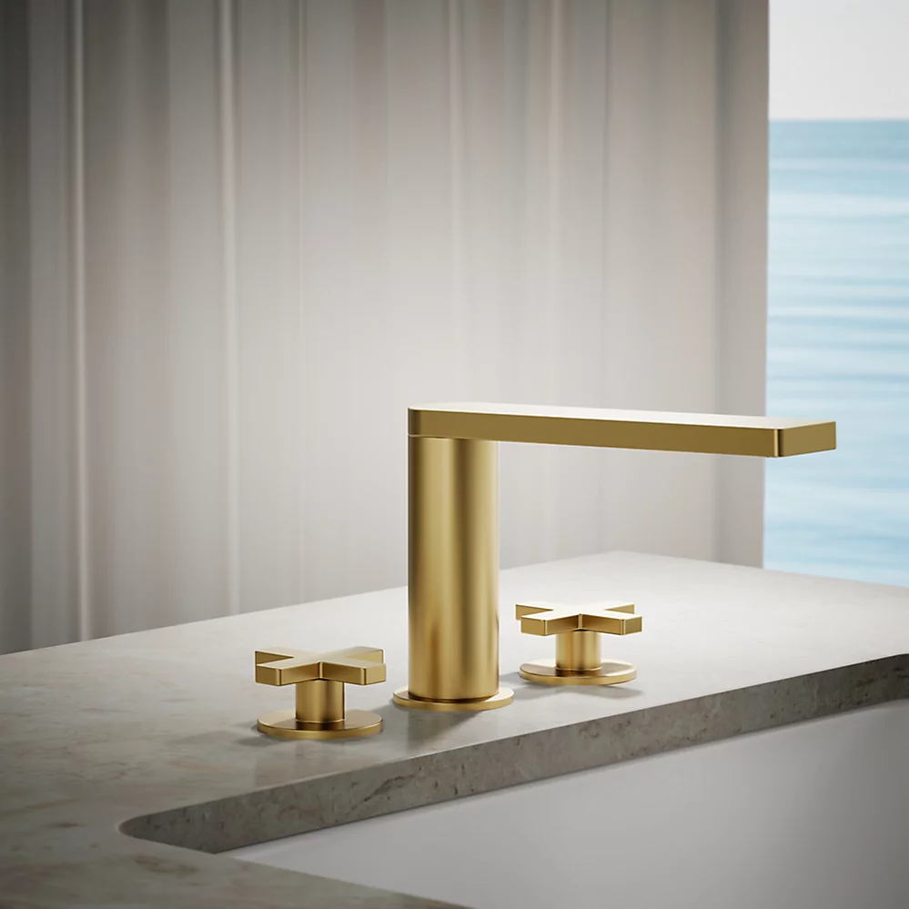 Kohler 73081-3-2MB Composed Deck Mount Bath Faucet Cross