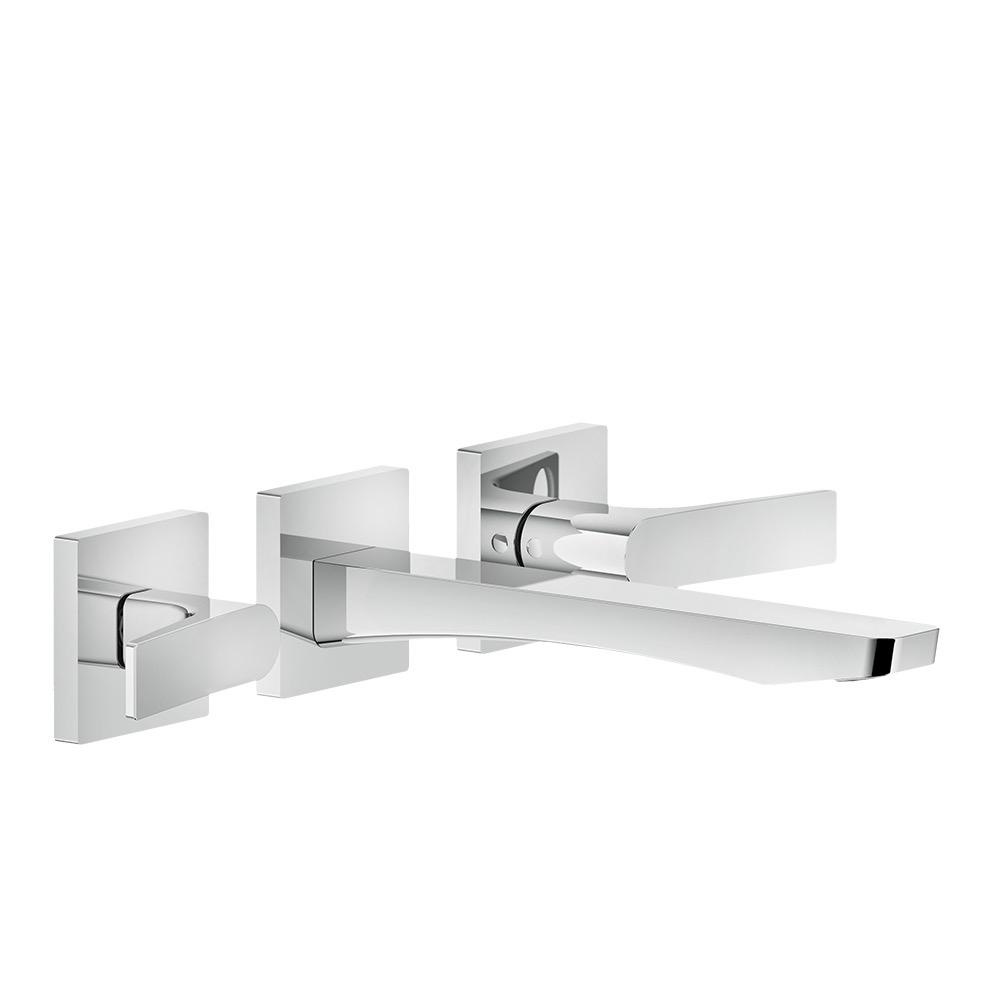 Gessi 59090 Rilievo Wall Mounted Washbasin Mixer Trim Chrome 1