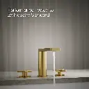 Kohler 73081-3-2MB Composed Deck Mount Bath Faucet Cross