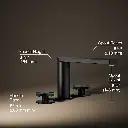 Kohler 73081-3-BL Composed Deck-Mount Bath Faucet Cross