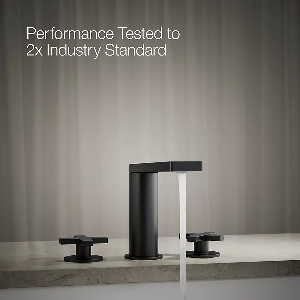 Kohler 73081-3-BL Composed Deck-Mount Bath Faucet Cross