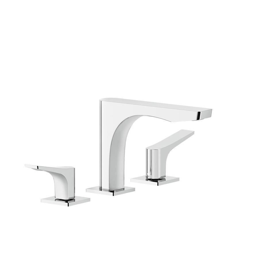 Gessi 59012 Rilievo Widespread Washbasin Mixer Chrome 1