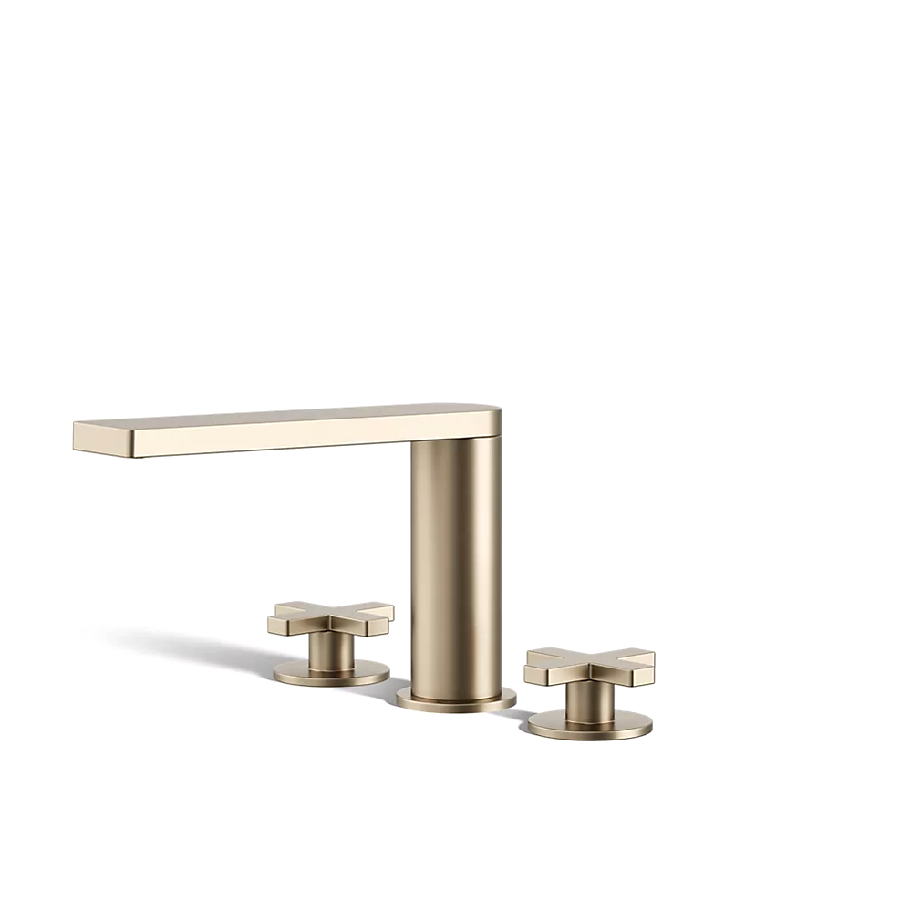 Kohler 73081-3-BV Composed Deck-Mount Bath Faucet Cross