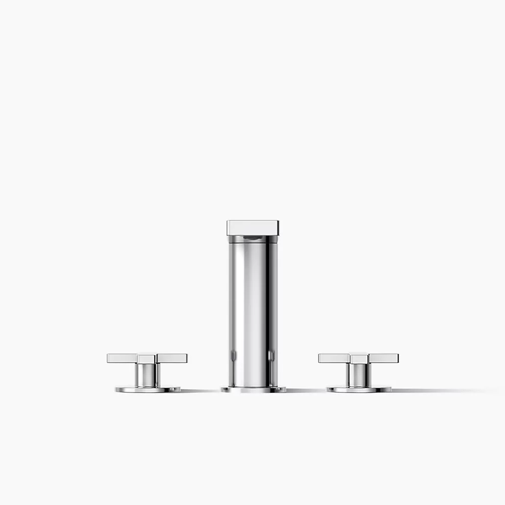 Kohler 73081-3-CP Composed Deck-Mount Bath Faucet, Cross