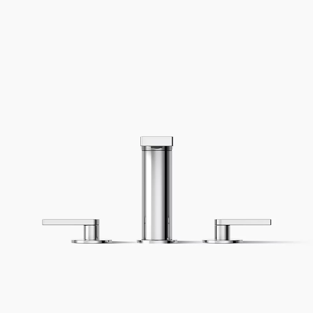 Kohler 73081-4-CP Composed Deck-Mount Bath Faucet, Lever