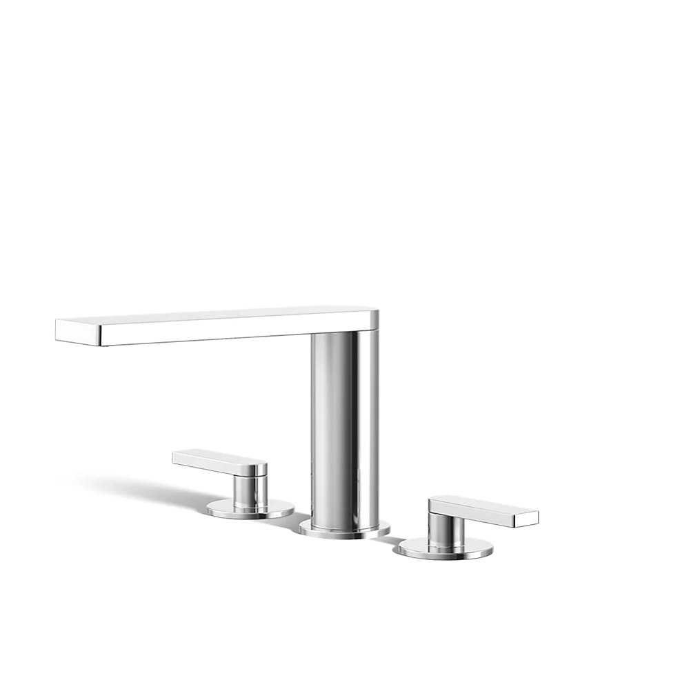 Kohler 73081-4-CP Composed Deck-Mount Bath Faucet, Lever